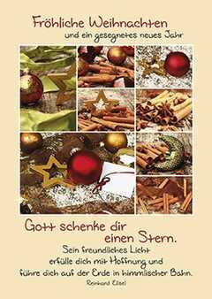 Postkarten: Fröhliche Weihnachten, 12 Stück