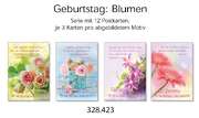 Postkartenserie Geburtstag, 12 Stück Postkartenserie Geburtstag, 12 Stück