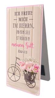 Magnetlesezeichen - Ich freue mich im Herrn Magnetlesezeichen - Ich freue mich im Herrn
