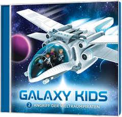 Thomas Franke - CD: Angriff der Weltraumpiraten - Galaxy Kids (2) CD: Angriff der Weltraumpiraten - Galaxy Kids (2)