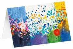 Kunstkarten "Blumenmeer" - 5 Stück