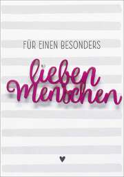 Faltkarte "Lieben Menschen" Faltkarte "Lieben Menschen"