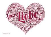 Postkarten: Liebe / Güte / Freundlichkeit, 4 Stück Postkarten: Liebe / Güte / Freundlichkeit, 4 Stück