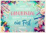 Faltkarte - Geburtstag Faltkarte - Geburtstag