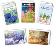 Faltkarten - Geburtstag 5er Set Faltkarten - Geburtstag 5er Set