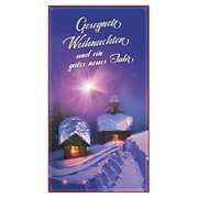 Schoko-Grüße "Gesegnete Weihnachten" Schoko-Grüße "Gesegnete Weihnachten"