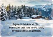 Postkarte - Es fülle sich dein Heim mit Glück... Postkarte - Es fülle sich dein Heim mit Glück...