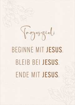Postkarten "Tagesziel Jesus" 12 Stk. Postkarten "Tagesziel Jesus" 12 Stk.