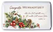 Schokoladengrüße "Gesegnete Weihnachtszeit" (40g) Schokoladengrüße "Gesegnete Weihnachtszeit" (40g)