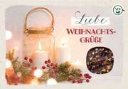 Teekarte - Liebe Weihnachtsgrüße Teekarte - Liebe Weihnachtsgrüße