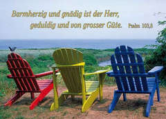 Postkarten Stühle, 6 Stück Postkarten Stühle, 6 Stück