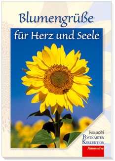 Postkartenbuch: Blumengrüße für Herz und Seele
