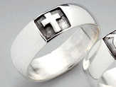 Fingerring "Kreuz" - 17 mm Fingerring "Kreuz" - 17 mm