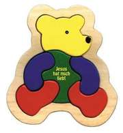 Holzpuzzle "Bär" Holzpuzzle "Bär"