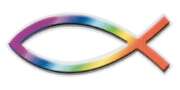 Aufkleber Regenbogenfisch (9 cm) Aufkleber Regenbogenfisch (9 cm)