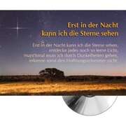 Reinhard Börner - CD-Card: Erst in der Nacht kann ich die Sterne sehen CD-Card: Erst in der Nacht kann ich die Sterne sehen