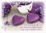 Wellness to send "Ich wünsche dir von Herzen" Wellness to send "Ich wünsche dir von Herzen"