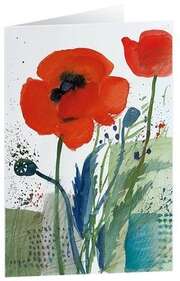 Andreas Felger - Kunstkarten "Mohnblumen 3" Kunstkarten "Mohnblumen 3"