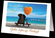 Faltkarten Hochzeit, 5 Stück Faltkarten Hochzeit, 5 Stück