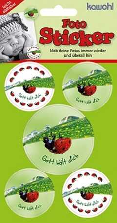 Foto-Sticker: Gott hält dich Foto-Sticker: Gott hält dich