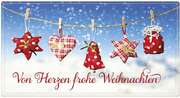 Schoko-Grüße "Von Herzen frohe Weihnachten" Schoko-Grüße "Von Herzen frohe Weihnachten"